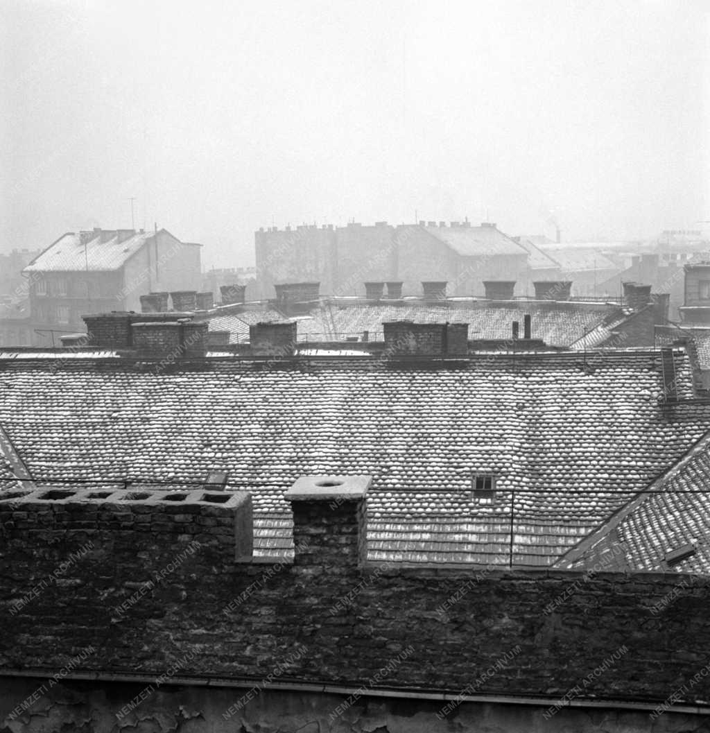 Időjárás - Lehullott az első hó Budapesten