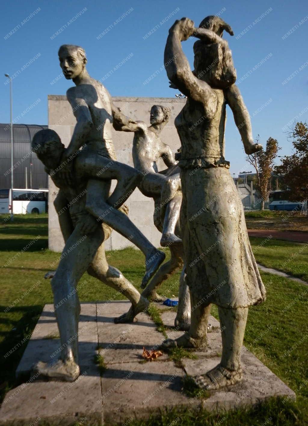 Budapest - Puskás Ferenc Stadion szoborpark