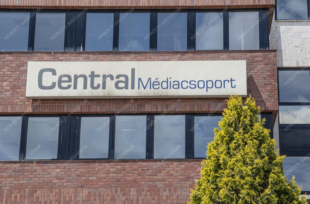 Sajtó - Budapest -  Central Médiacsoport Zrt. székháza