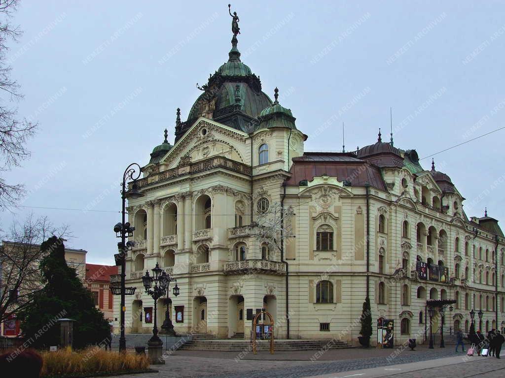Városkép - Kassa - A Kassai Állami Színház épülete