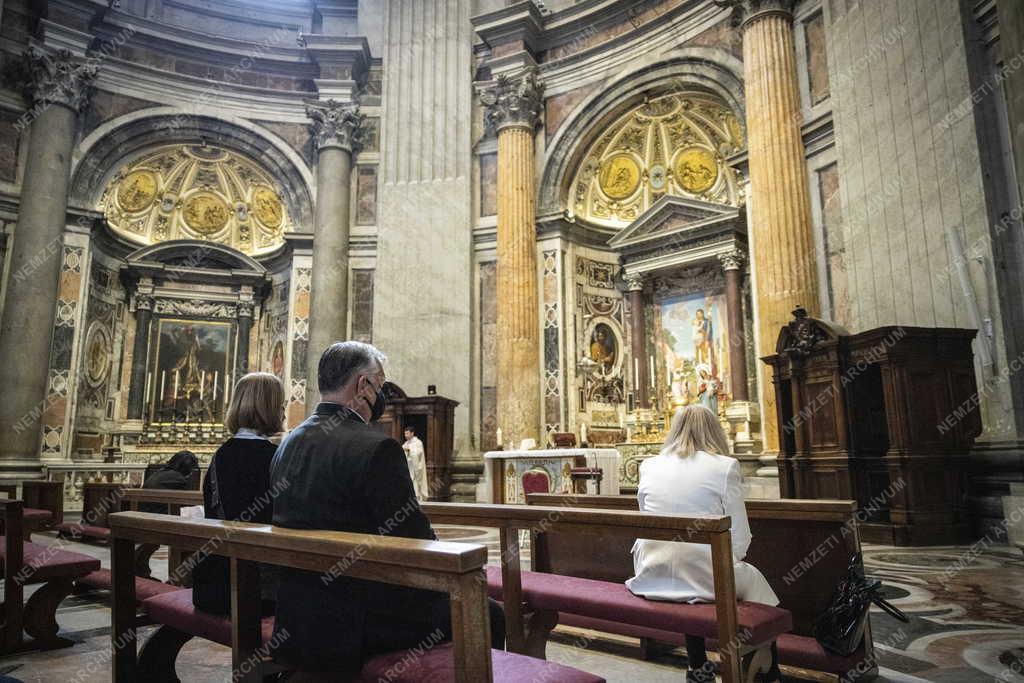 Orbán Viktor hivatalos látogatása a Vatikánban