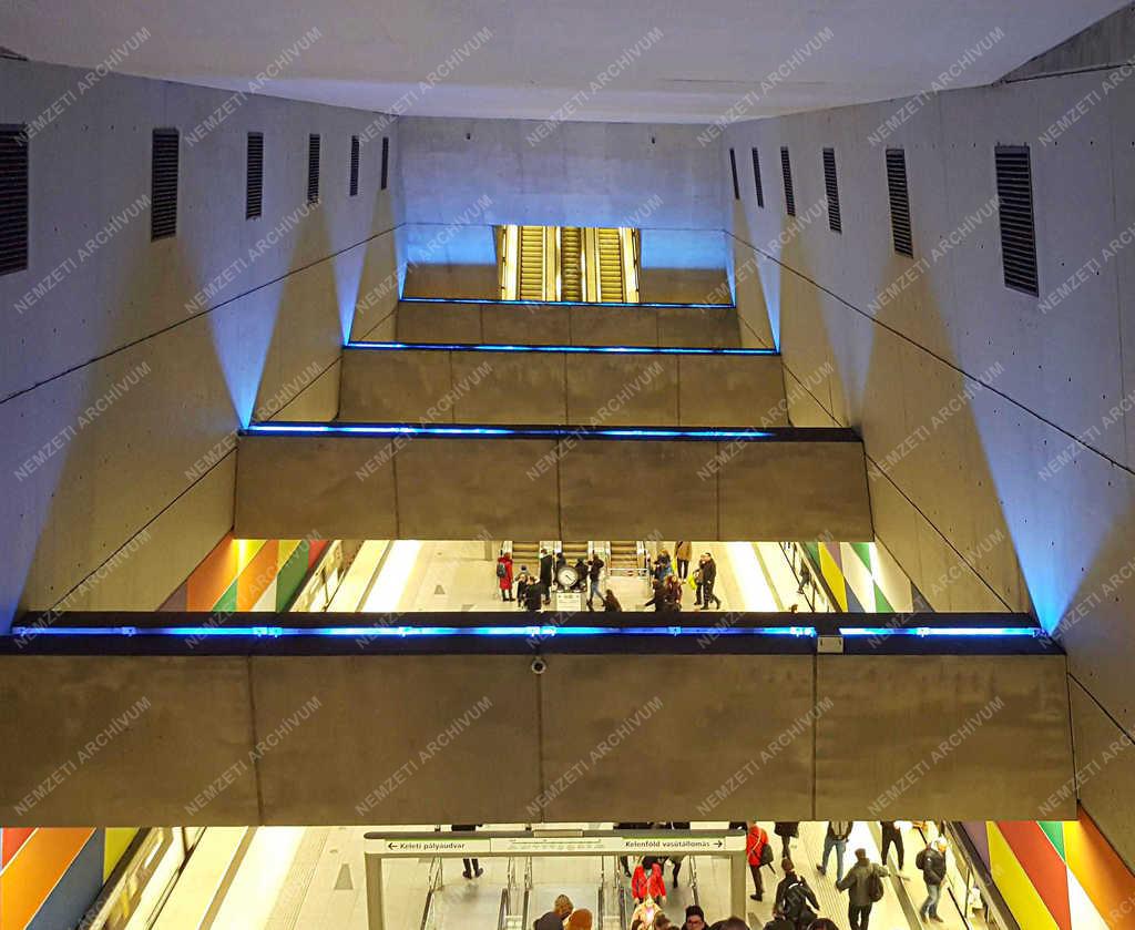 Közlekedés - Budapest - M4-es metró 