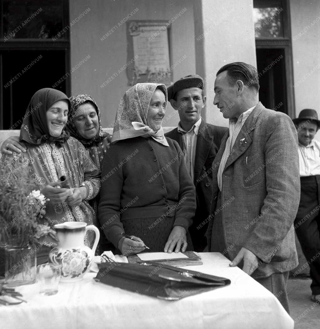 Mezőgazdaság - Parasztküldött beszámolója Boldogon
