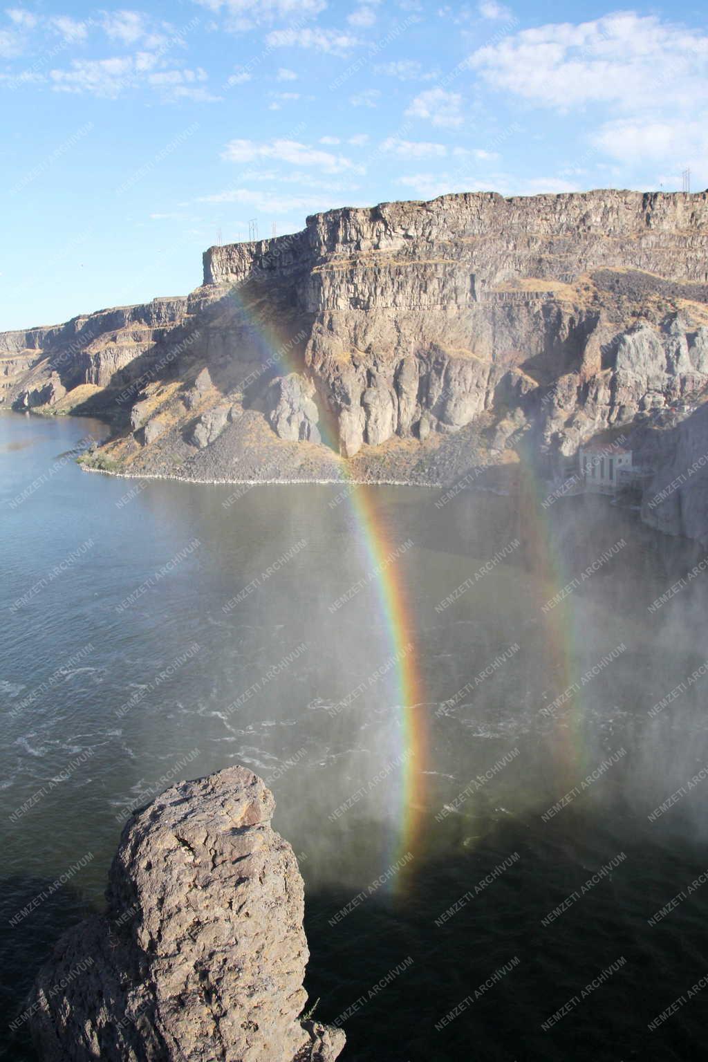 Természet - Twin Falls - A Shoshone Falls vízesés
