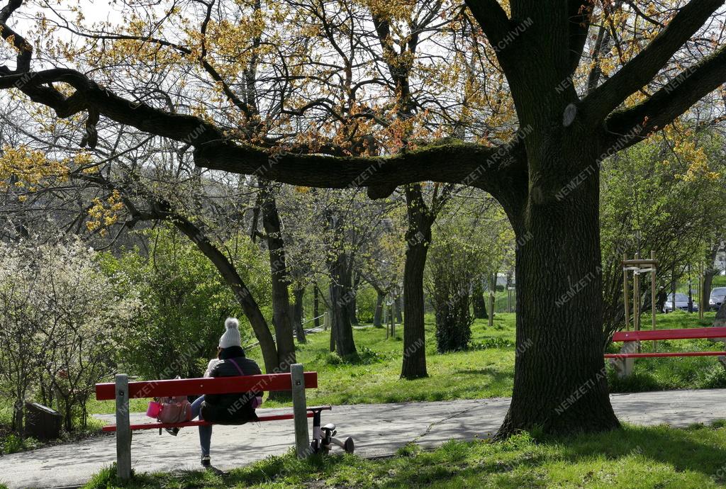 Városkép - Budapest - Tabán park