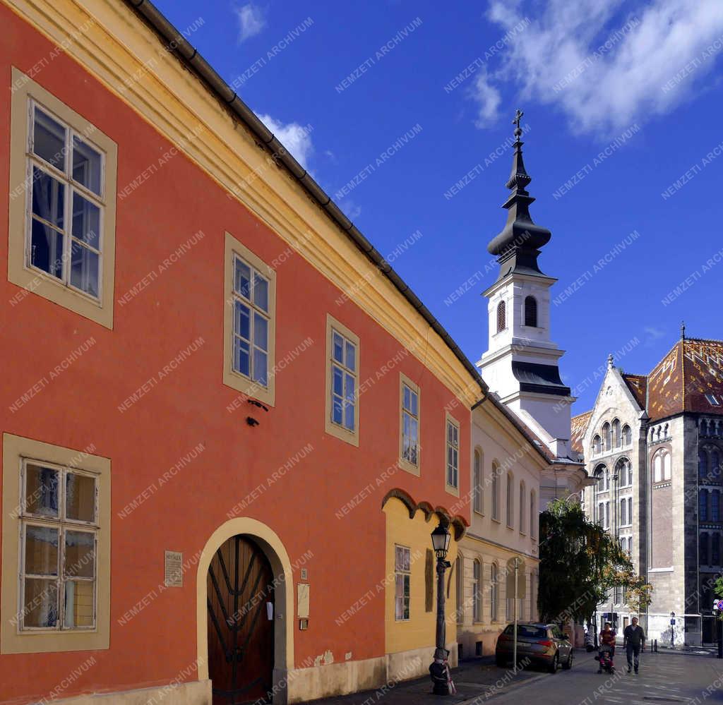 Városkép - Budapest - Izraelita műemlék imaház a Várban