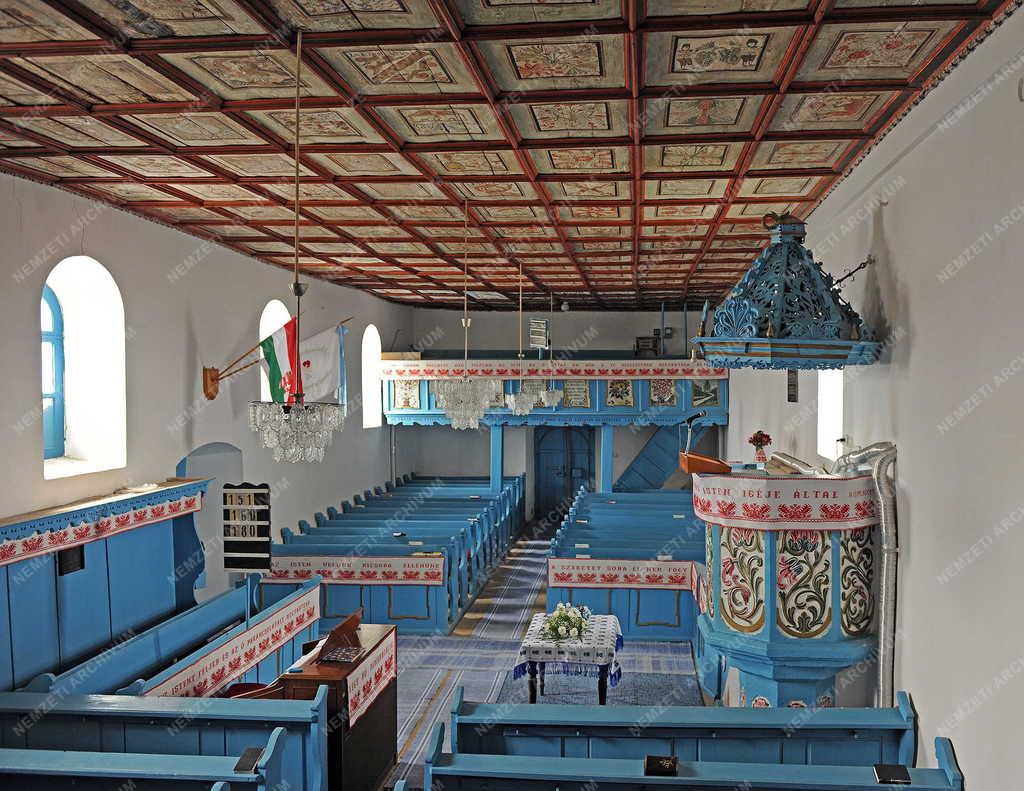 Egyházi épület - A szilágylompérti református templom