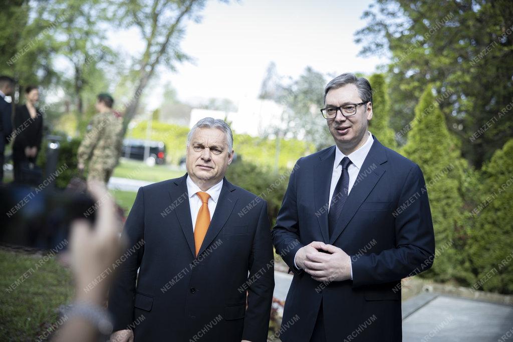 Orbán Viktor Szerbiában 