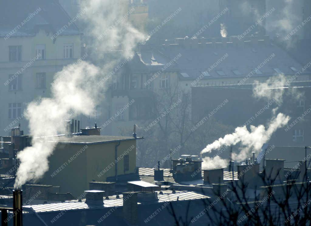 Időjárás - Budapest - Ködös párás idő a fővárosban