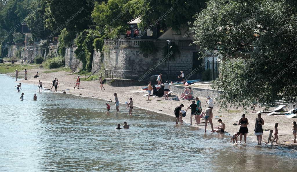 Szabadidő - Verőcei szabadstrand