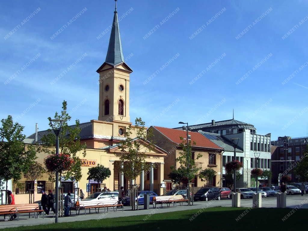 Városkép - Az újpesti Szent István tér