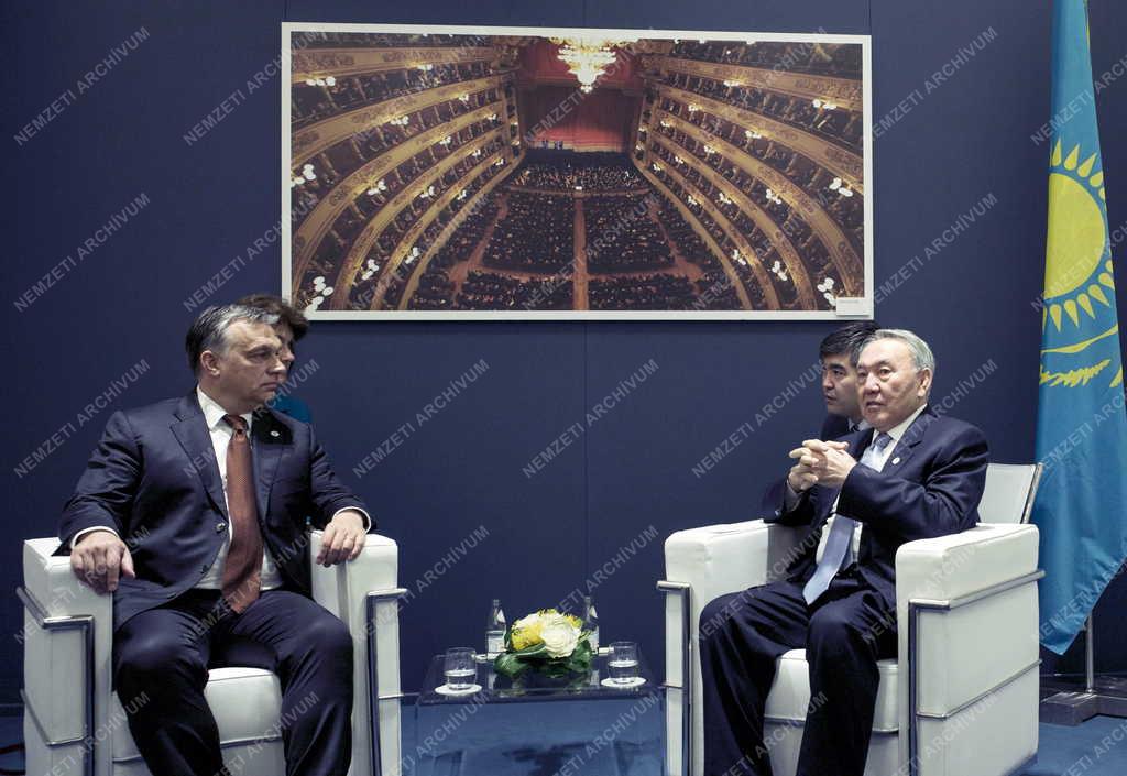 Orbán Viktor kormányfő az ASEM-csúcstalálkozón