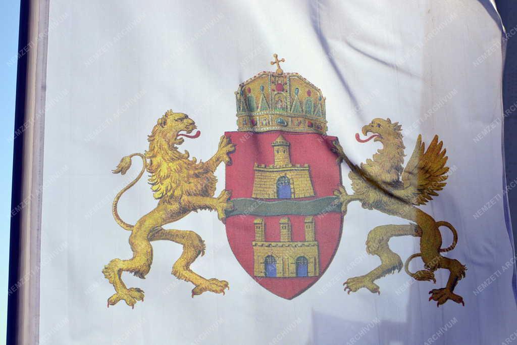 Szimbólum - Budapest zászlója