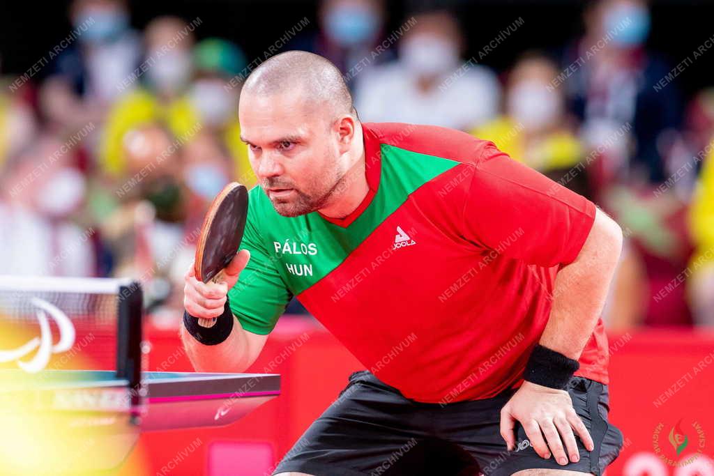 Paralimpia 2020 - Aranyérmes az asztaliteniszező Pálos Péter