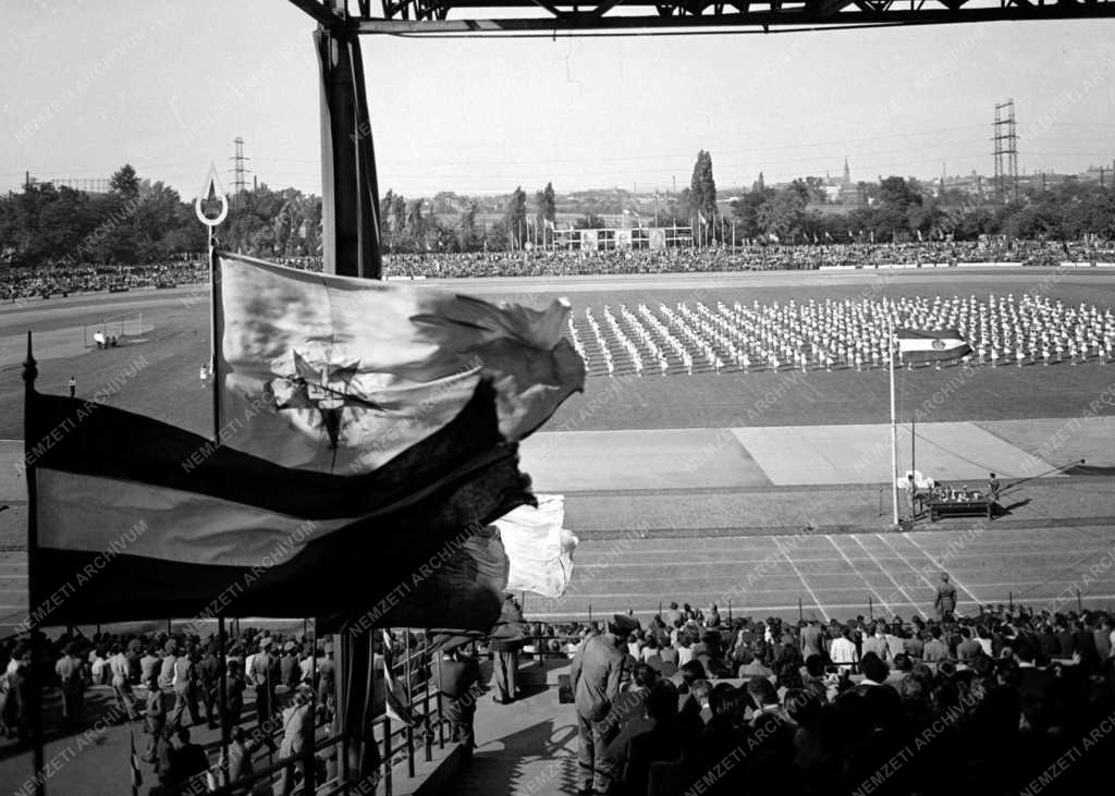 Sport - Sportbemutató a népligeti Vasas pályán