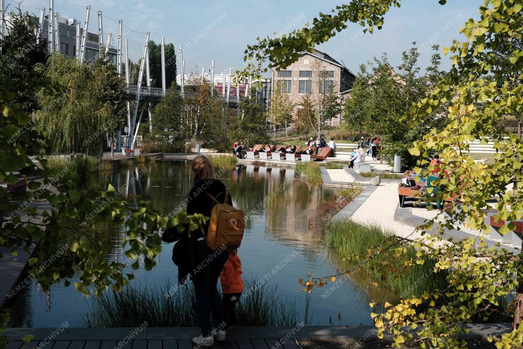 Városkép - Budapest - Széllkapu Park