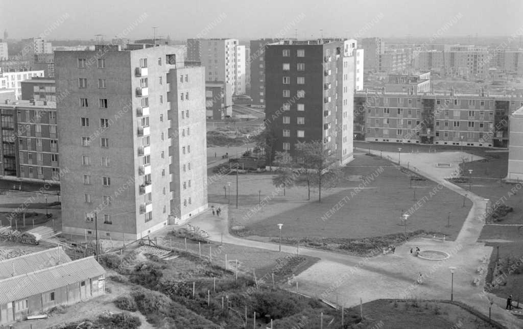 Városkép - Budapest - József Attila lakótelep