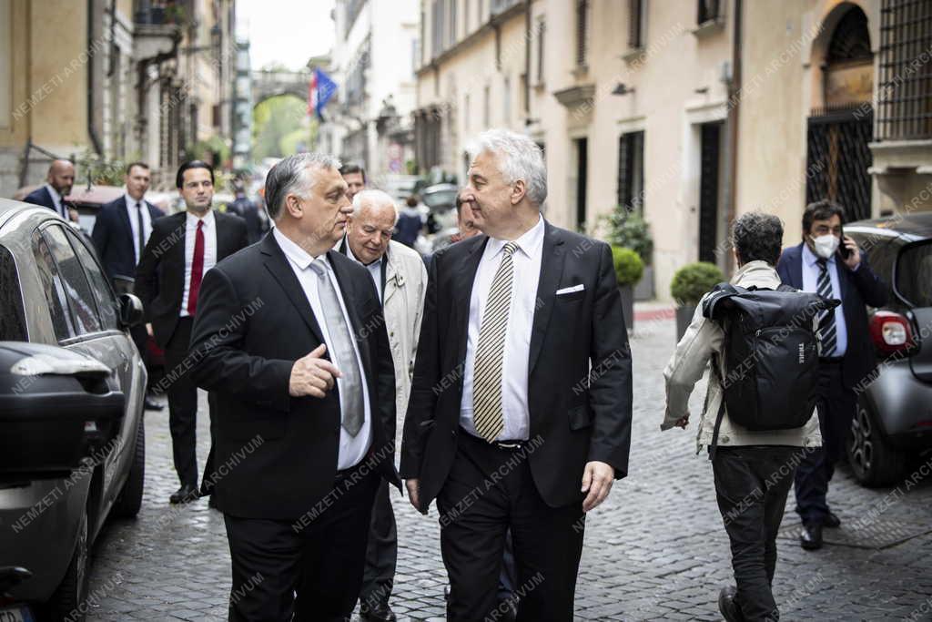 Orbán Viktor Rómában
