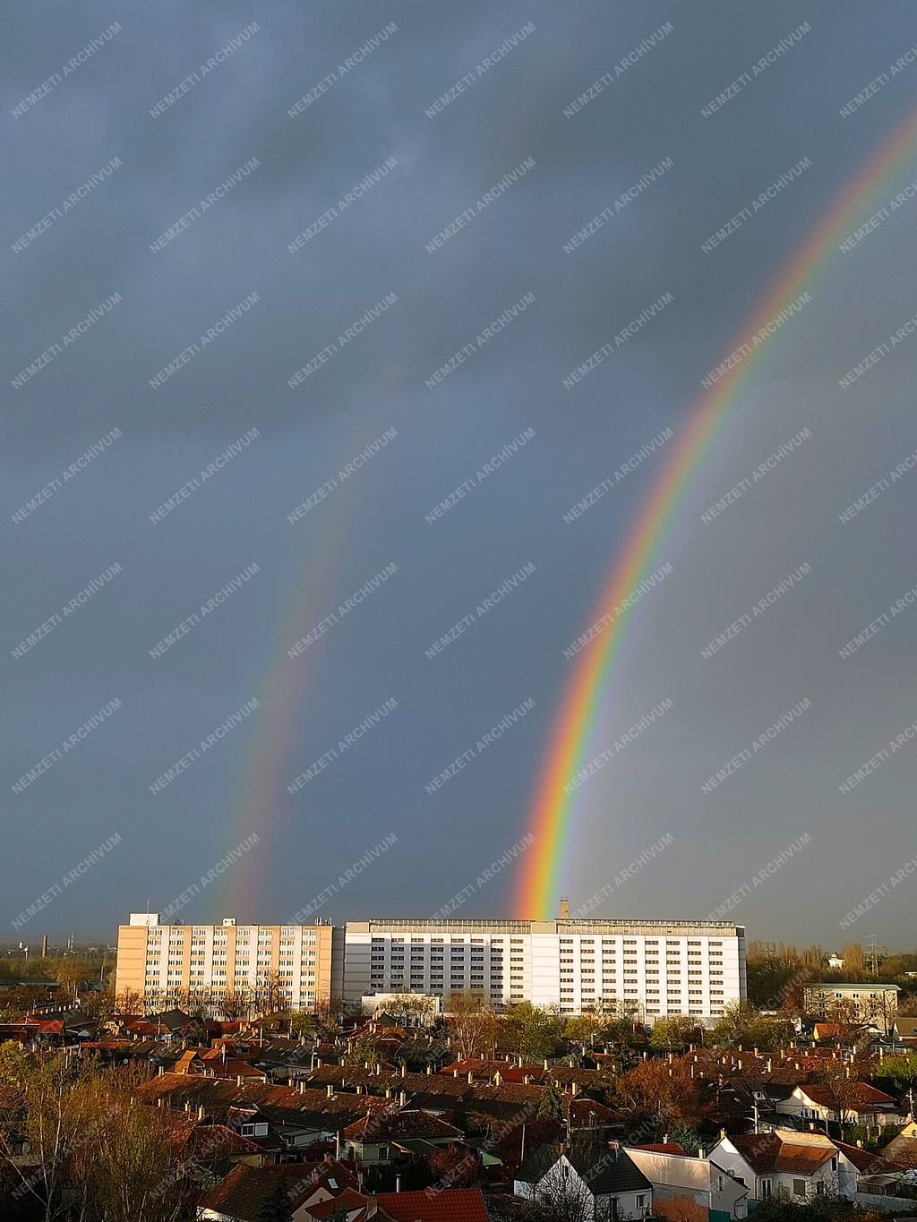 Természet - Eső utáni szivárvány