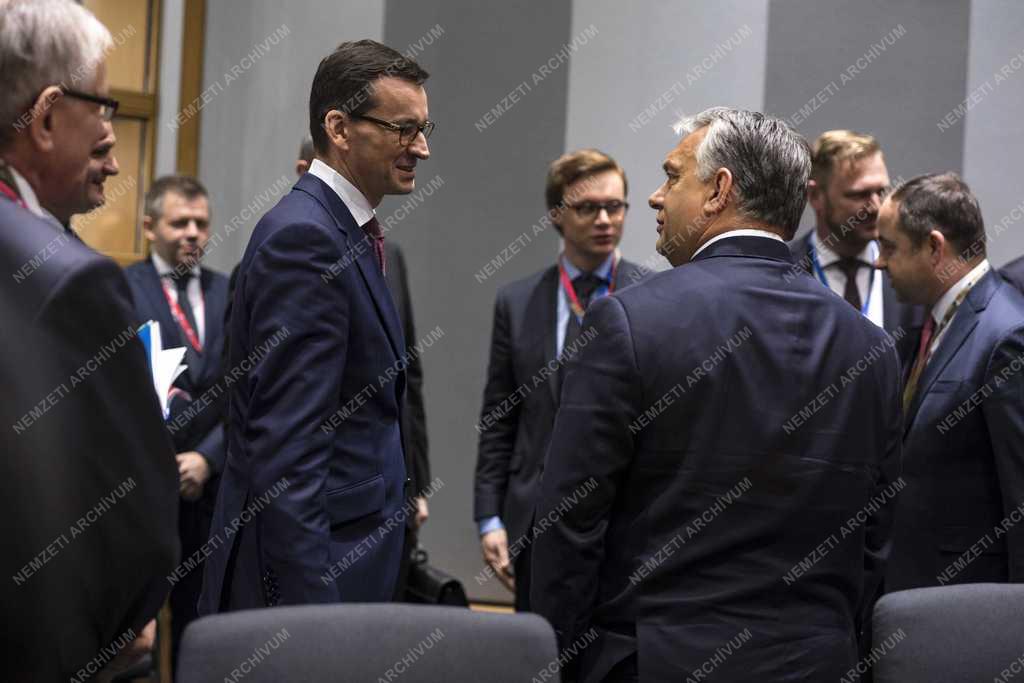 Orbán Viktor Brüsszelben