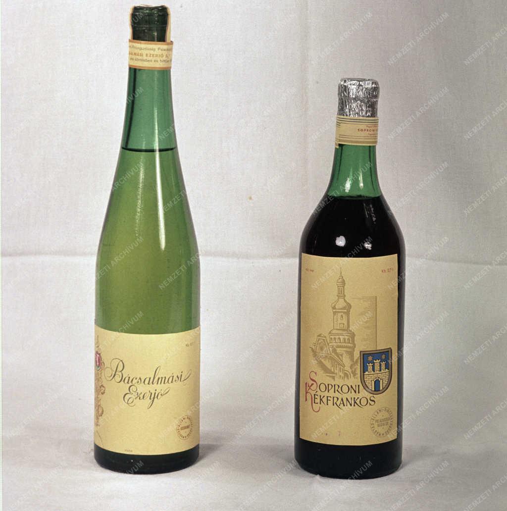 Élelmiszer - Fehér- és vörösbor