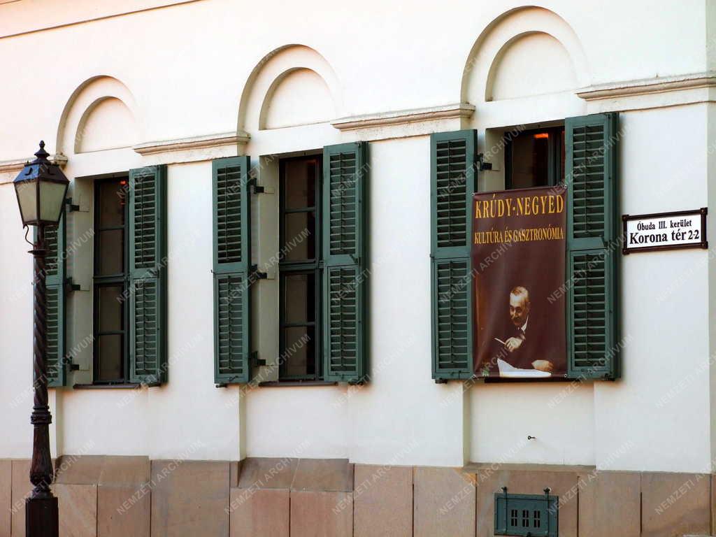 Épület - Budapest - Régi épület a Krúdy-negyedben Óbudán