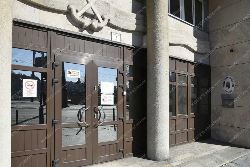 Városkép - Budapest - Fővárosi Nyomozó Ügyészség székháza