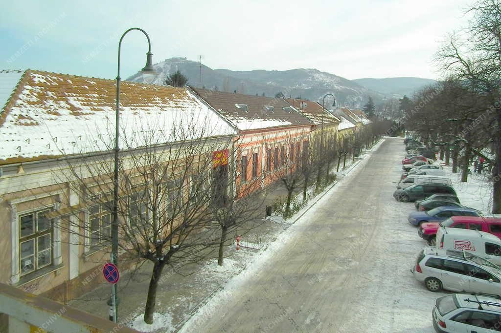 Nagymaros - Téli Városkép