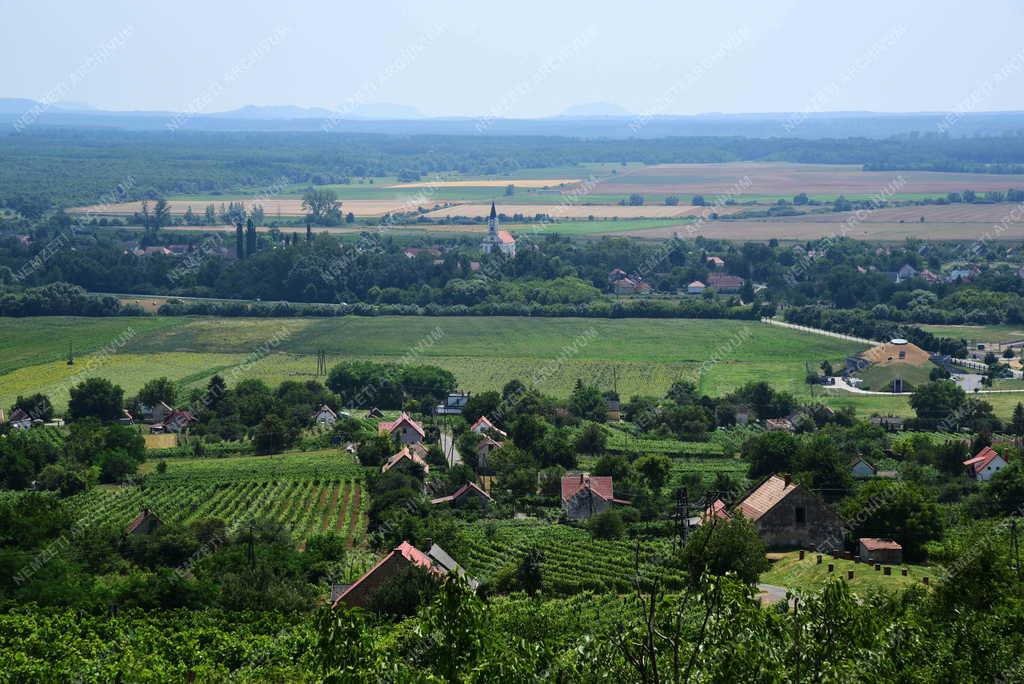 Tájkép - Település - Somlóvásárhely