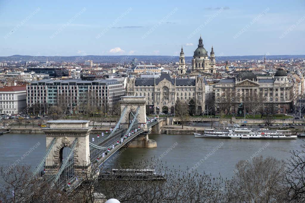 Városkép - Budapest - A Széchenyi lánchíd