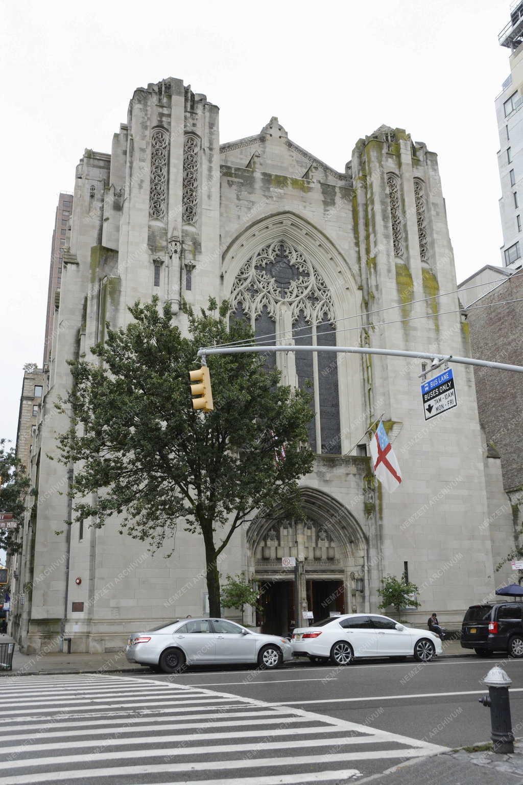 Városkép - New York - Church of the Heavenly Rest