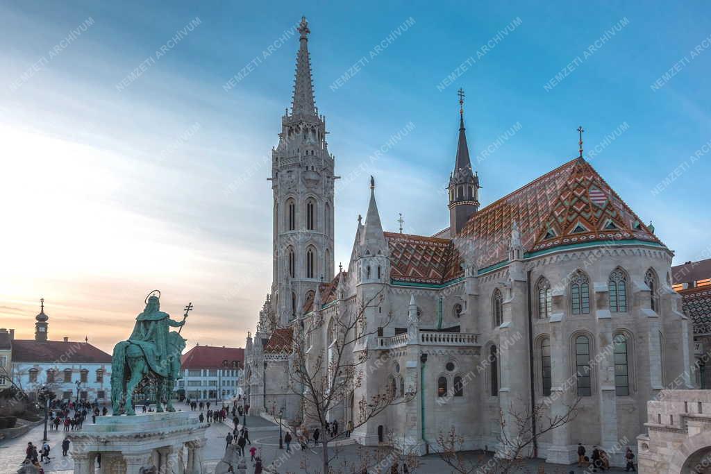 A felújított Mátyás-templom 