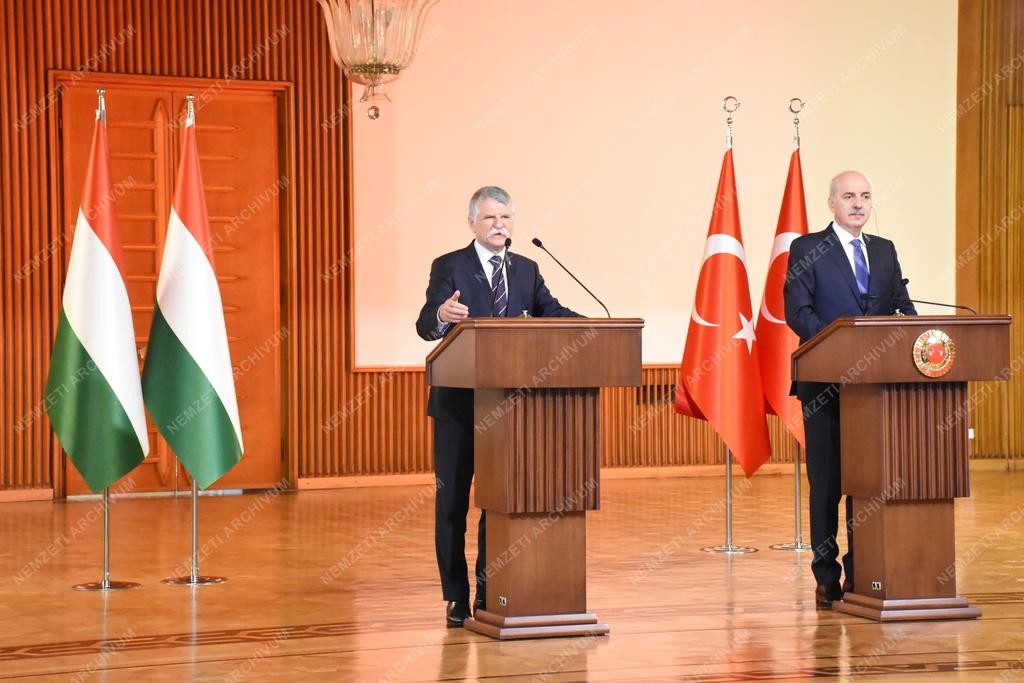 Kövér László Ankarában