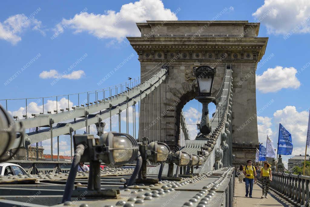 Városkép - Budapest - Széchenyi lánchíd
