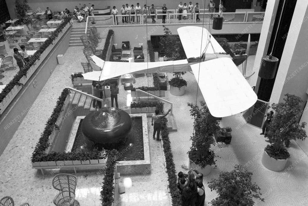 Érdekesség - Repülőgép a szállodában