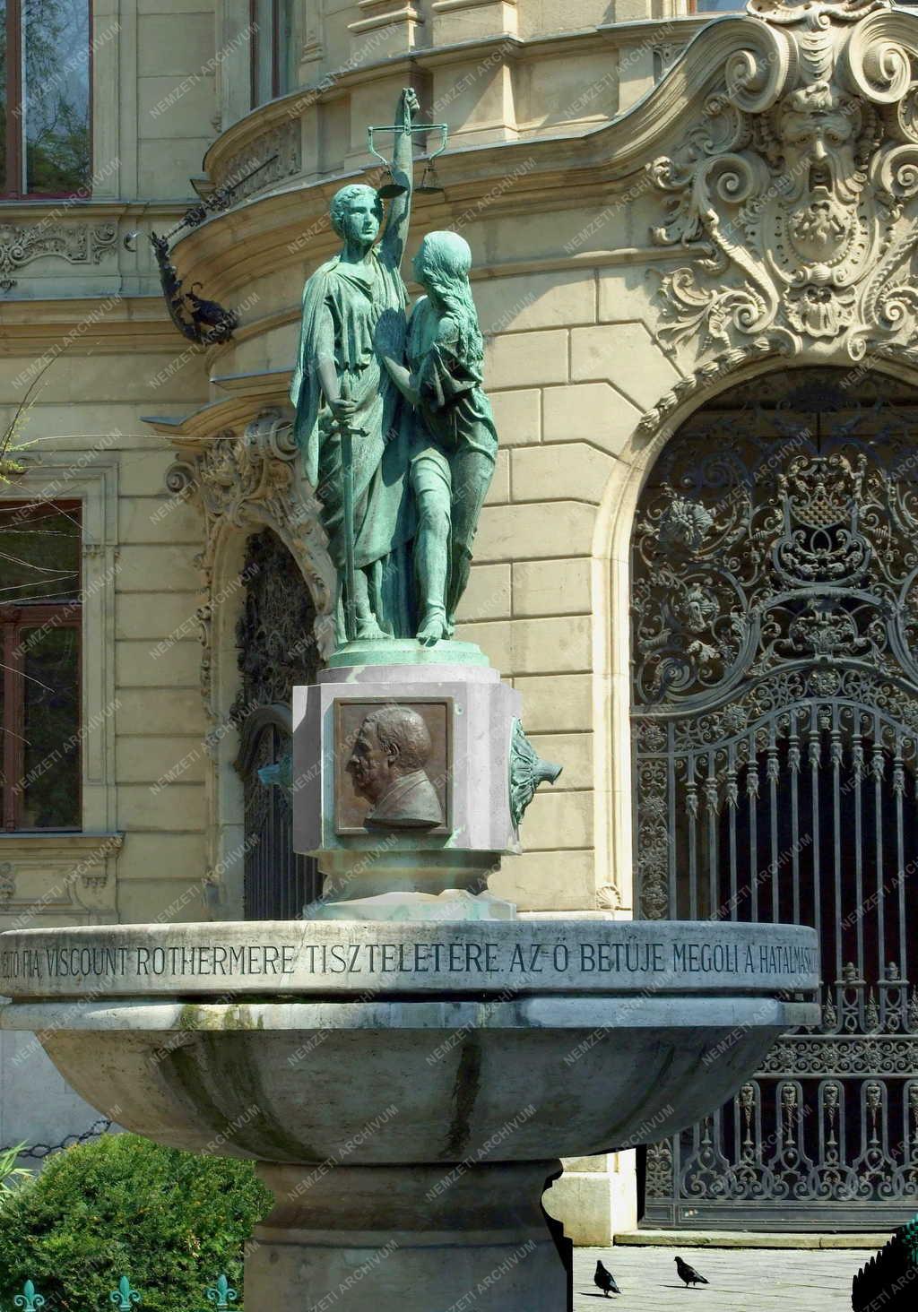 Műalkotás - Budapest - A Magyar Igazság kútja