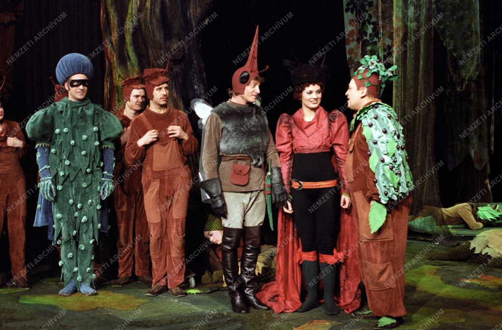 Színház - Televízió - Cser Gábor: A hétpettyes lovag című mesejáték forgatása