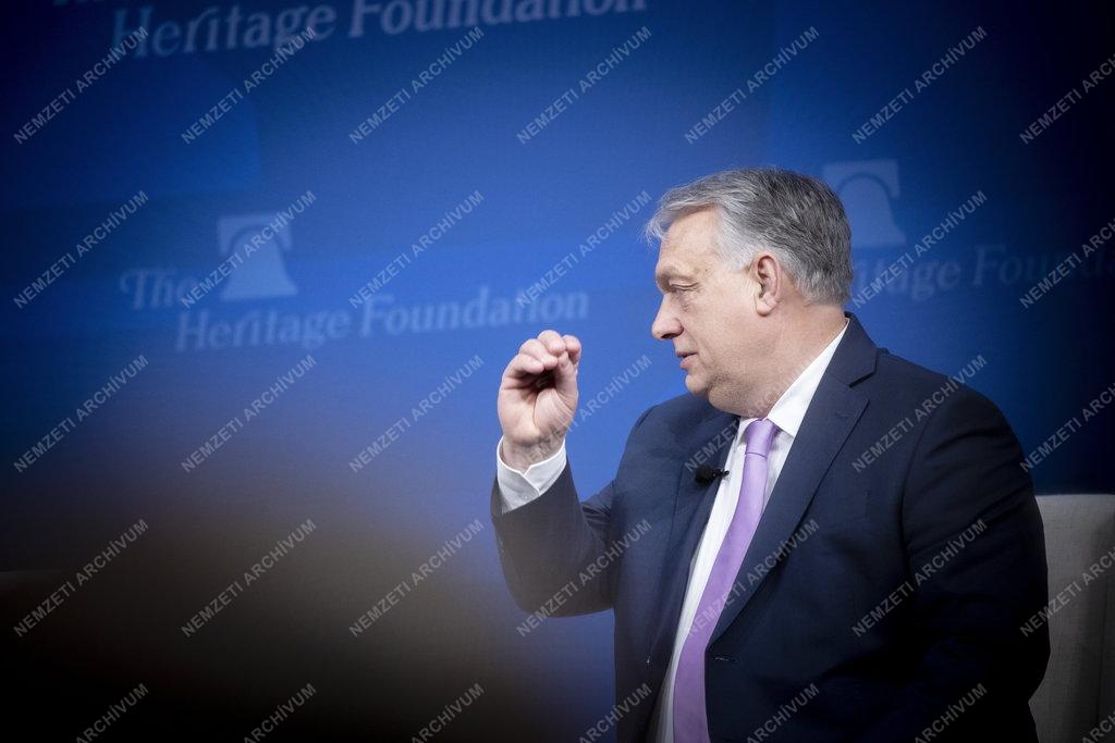 Orbán Viktor Washingtonban 