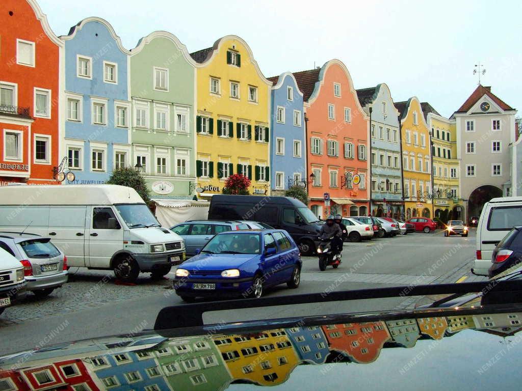 Ausztria - Scharding - Városkép