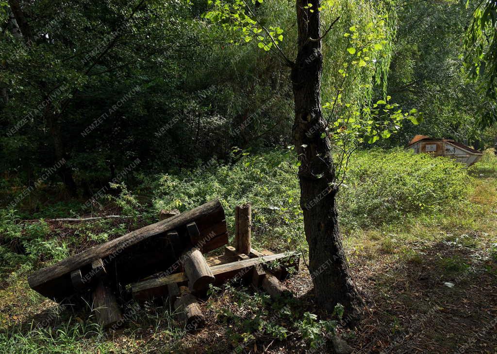 Természet - Időjárás - Kiszáradtak a tavak a debreceni Erdőspusztán