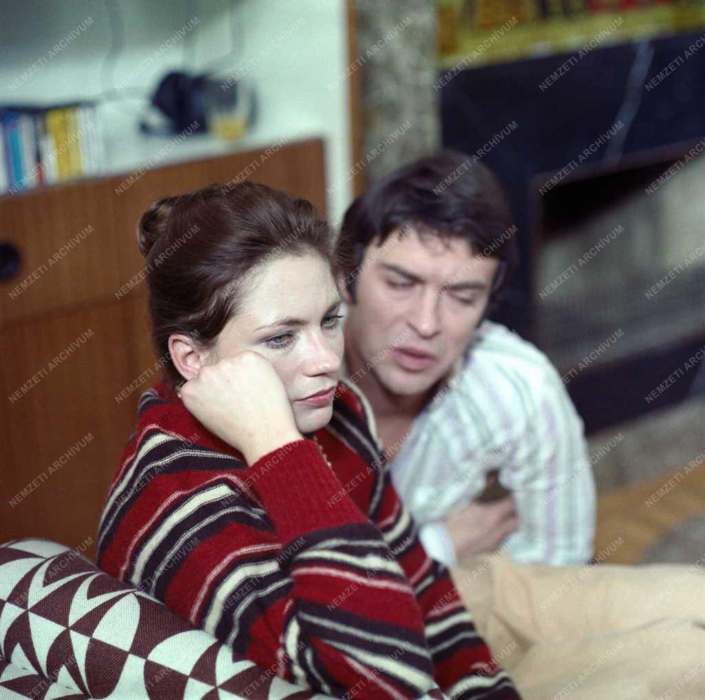 Kultúra - Film - Házimozi című tv film forgatása