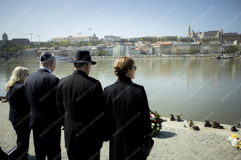 Benjámin Netanjahu Budapesten