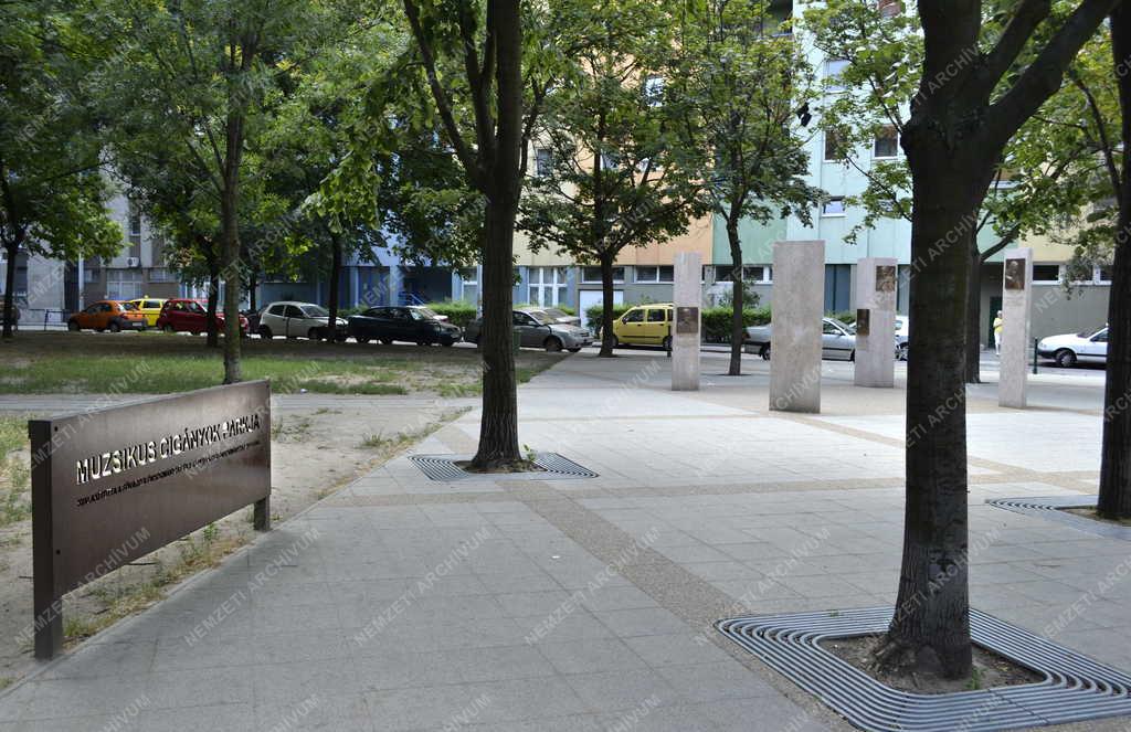Városkép - Budapest - A Muzsikus cigányok parkja