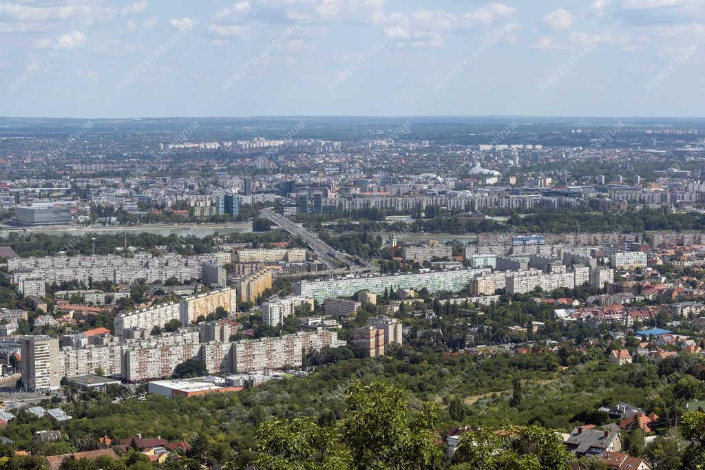 Városkép - Budapest - Árpád hídi panoráma