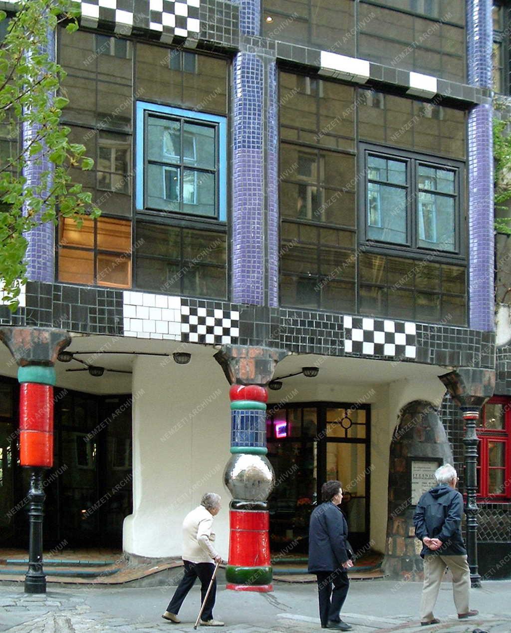 Bécs - Művészet - A Hundertwasser-ház