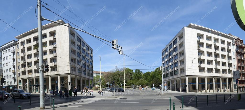 Városkép - Budapest - Margit körút épületei