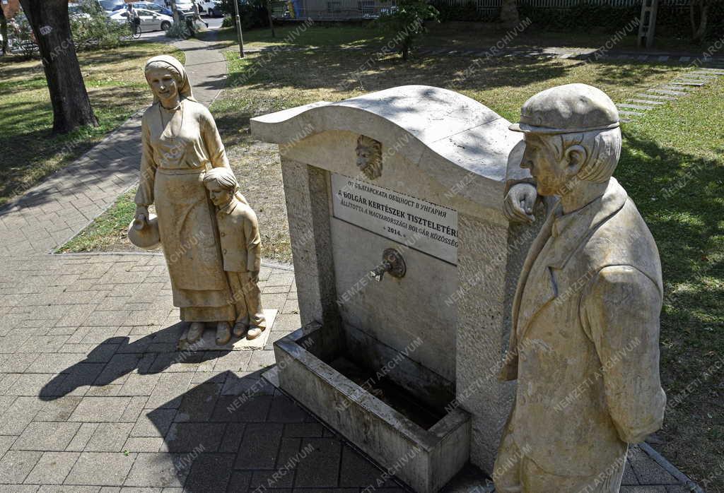 Városkép - Budapest - Bolgárkertész-emlékmű Zuglóban