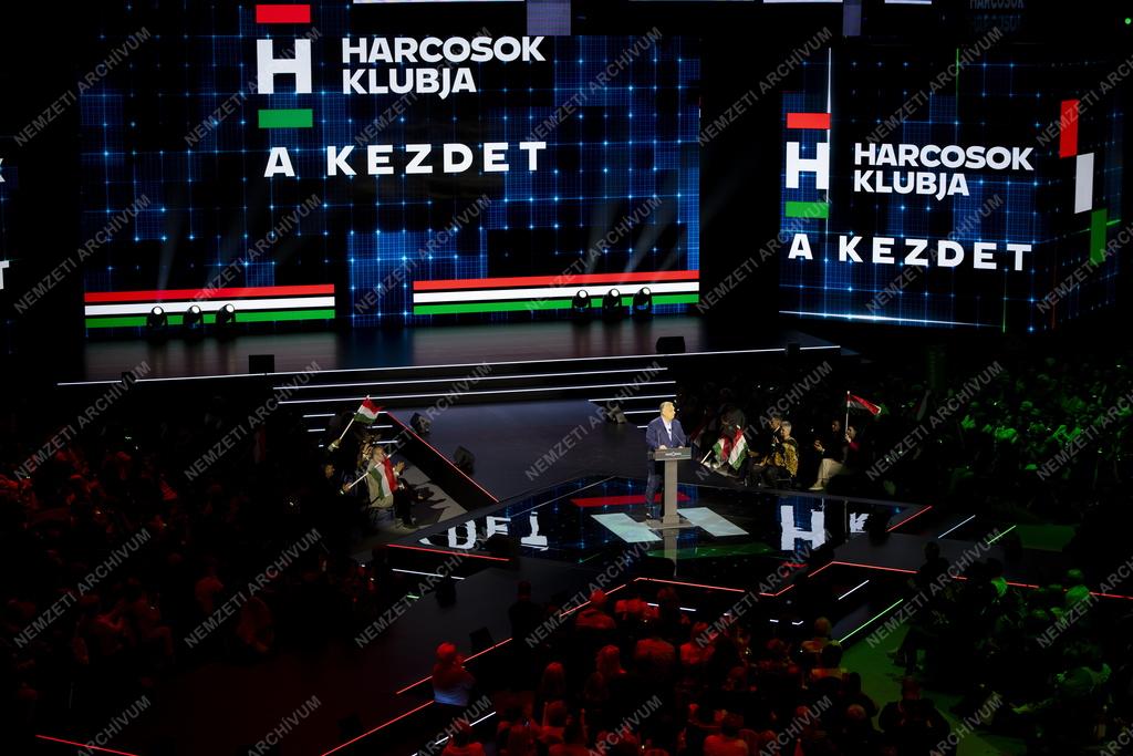 A Harcosok klubja - A kezdet elnevezésű rendezvény Budapesten