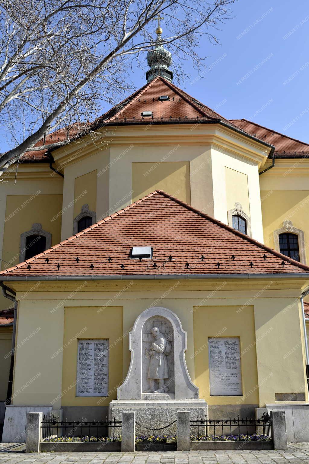 Városkép - Budapest - Óbudai első világháborús hősi emlék