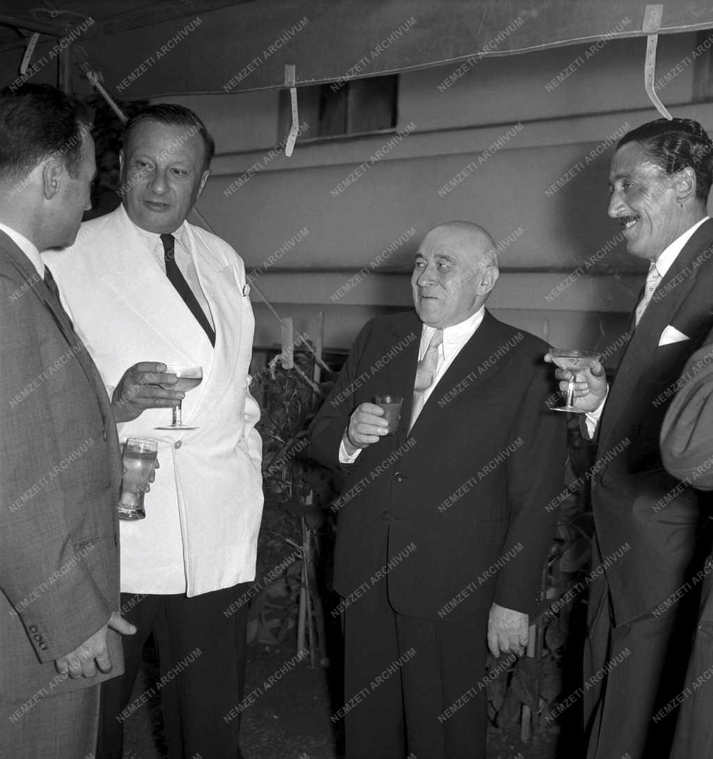 Diplomácia - Fogadás a francia nagykövetségen